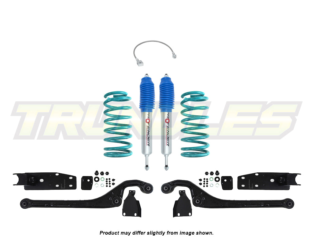 Profender Gas Front Lift Kit to suit Nissan Patrol Y61 LWB 1997-2006