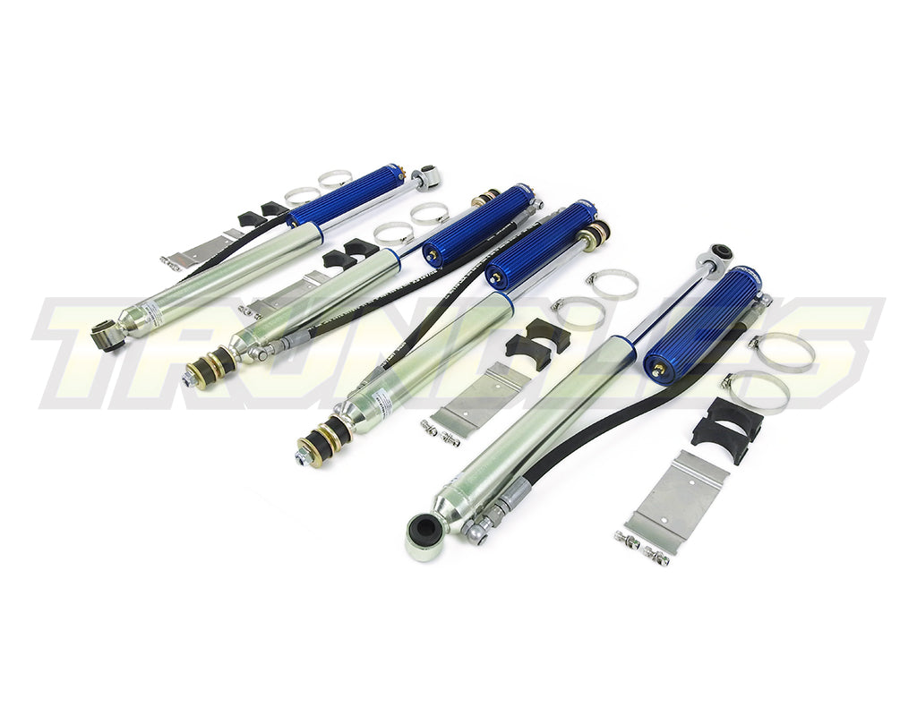 Profender MRA Front & Rear Set of Shock Absorbers to suit Toyota Landcruiser 76 Series 2007-Onwards