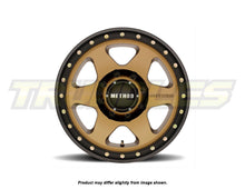 Method Con 6 Rims 5x150 | 310 Bronze With Black Lip