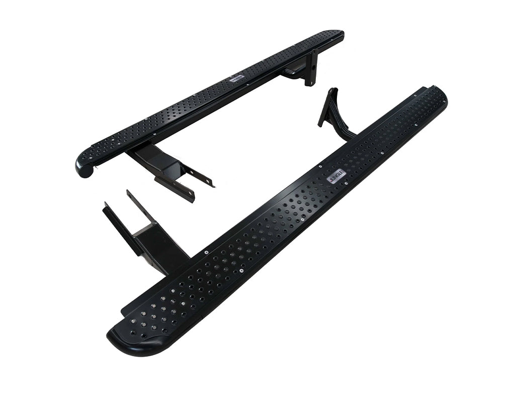 Jungle 4x4 Side Steps to suit Toyota Landcruiser 79 Series Double Cab 2007-2023