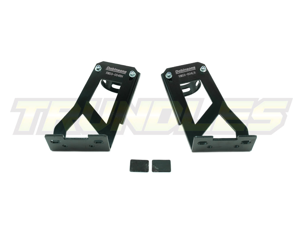 21785 | Dobinsons Remote Reservoir Mounting Bracket Kit to suit Front MRA Shock Absorbers - Toyota Hilux N80 2015-Onwards