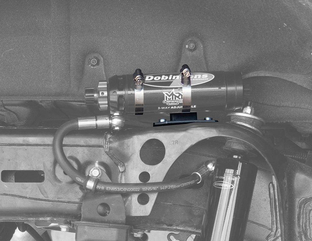 21778 | Dobinsons Remote Reservoir Mounting Bracket Kit (Rear) to suit Lexus LX600 2022-Onwards