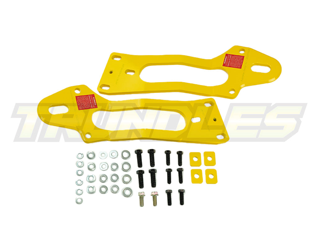 38872 | Trundles Heavy Duty Yellow Tow Point (Pair) to suit GWM Tank 300 2022-Onwards
