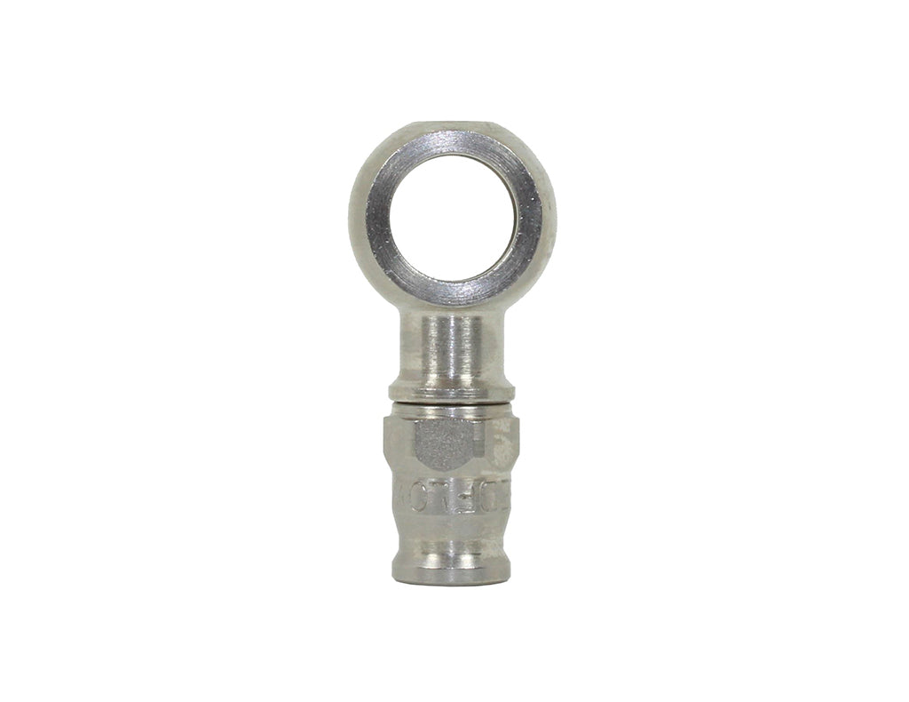 34898 | Speedflow 200 Series Steel Straight 7/16" Banjo Hose End
