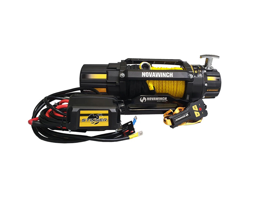 Novawinch Stinger+ 12,000lb Electric Winch with Wireless Remote