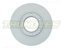 Delios Street Series (Flat Rotor) Front Brake Rotor to suit Toyota Landcruiser Prado 150 Series 2009-2023 (PAIR)