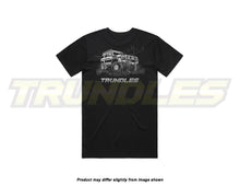 Trundles 76 Series Landcruiser Black & White T-Shirt