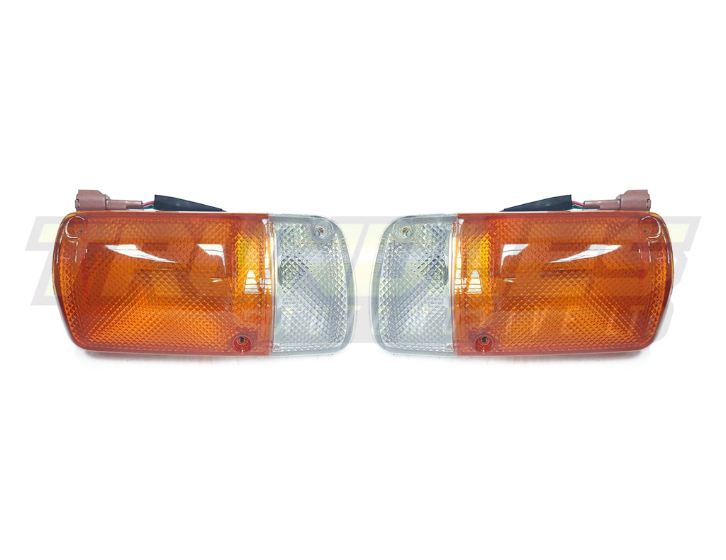 Front Corner Lights / Indicators to suit Nissan Patrol Y60 1987-1998