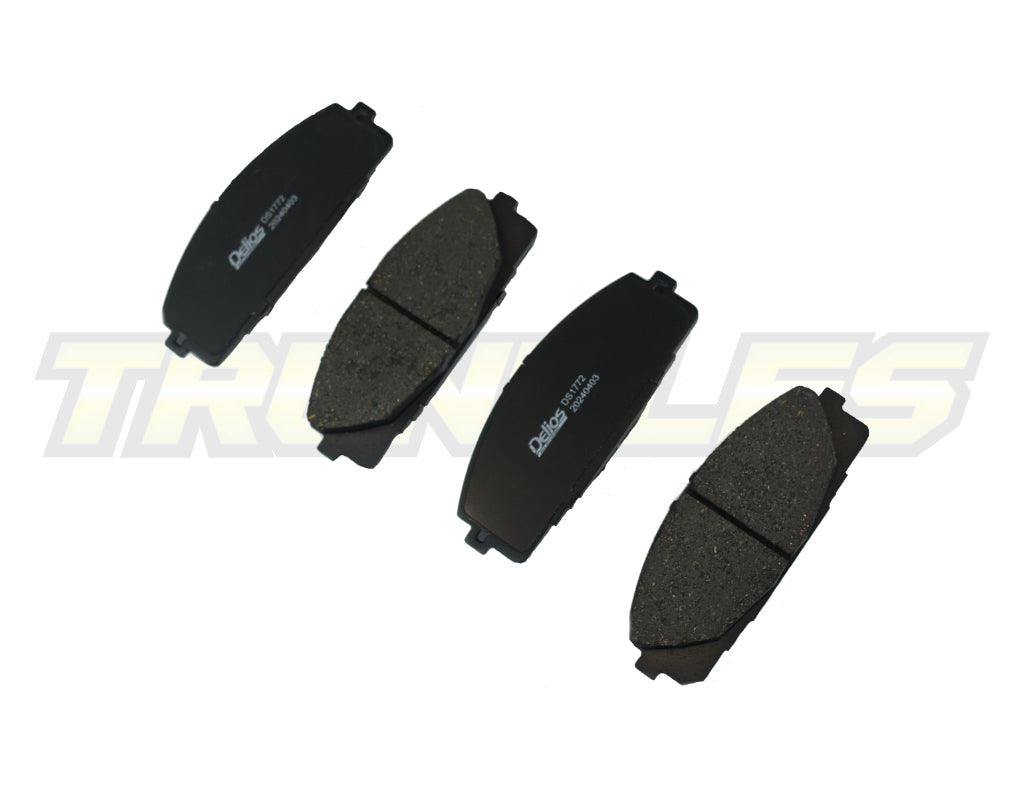 Delios MK3 Front Brake Pads to suit Toyota Hiace H200 2005-2015