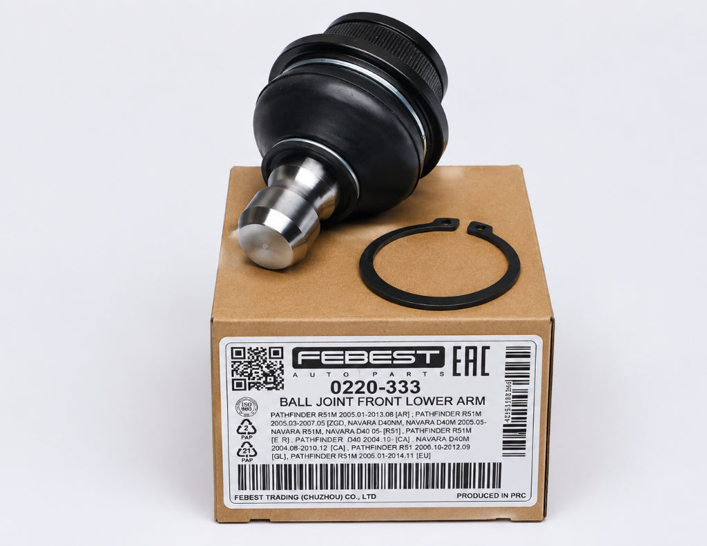 Febest Front Lower Ball Joint to suit Nissan Navara D40 / Pathfinder R51 2005-2015