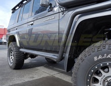 ARB Side Steps (to suit Side Rails) ONLY (Matte Black) to suit Toyota Landcruiser 79 Series Double Cab 2012-Onwards