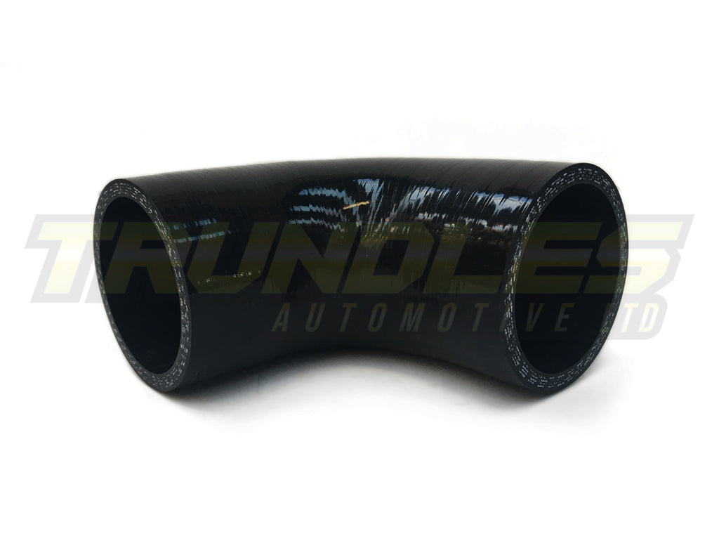 2" 90 Degree Silicone Elbow Joiner - Black