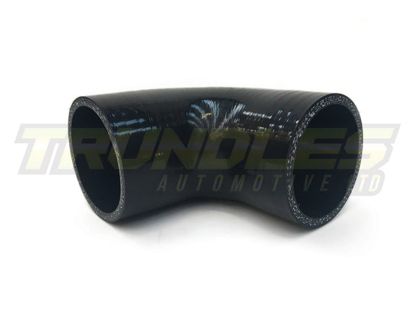 2.5" 90 Degree Silicone Elbow Joiner - Black