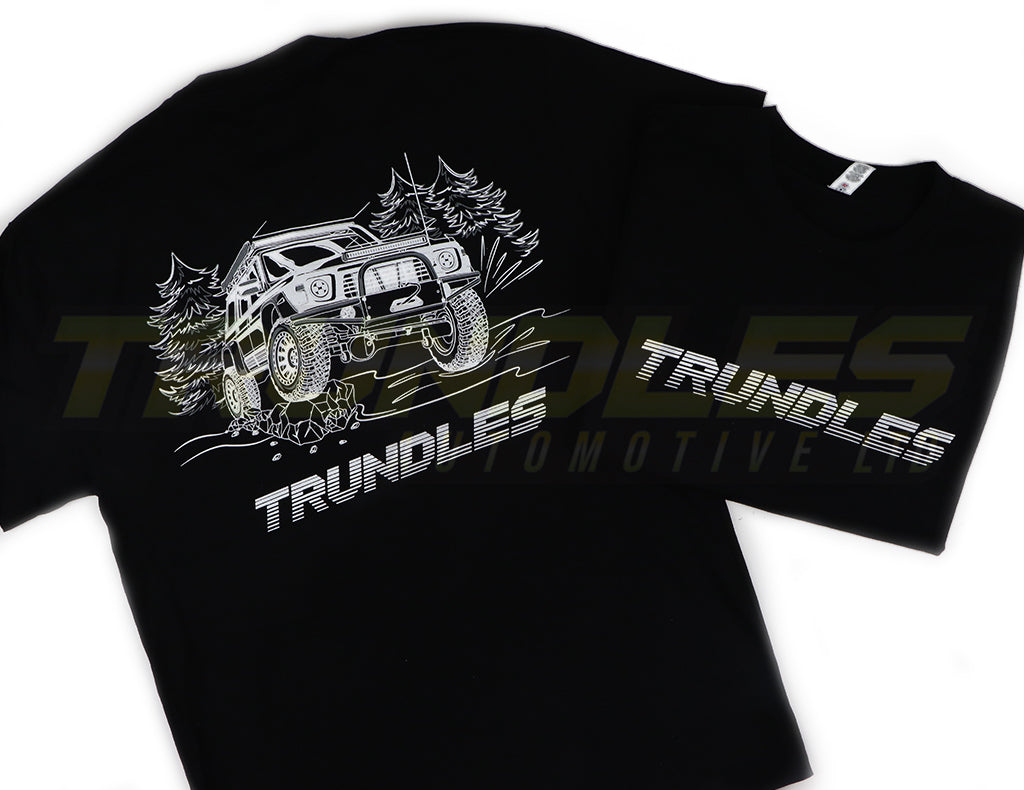 Trundles GQ Patrol Black & White T-Shirt