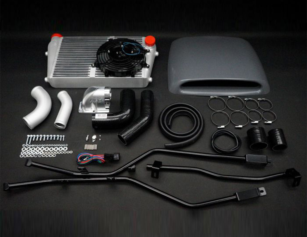HPD Top Mount Intercooler Kit (Series 2) to suit Toyota Landcruiser 80 Series 1HZ/1HDT 1990-1998 1HDT/1HZ 12 Valve