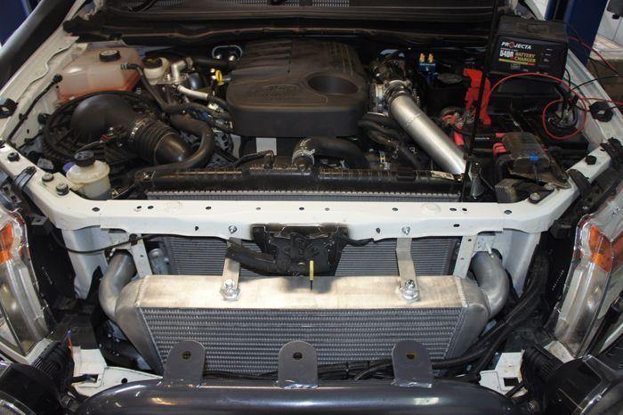 HPD PX Ranger 2012+ Front Mount Intercooler Kit - Trundles Automotive