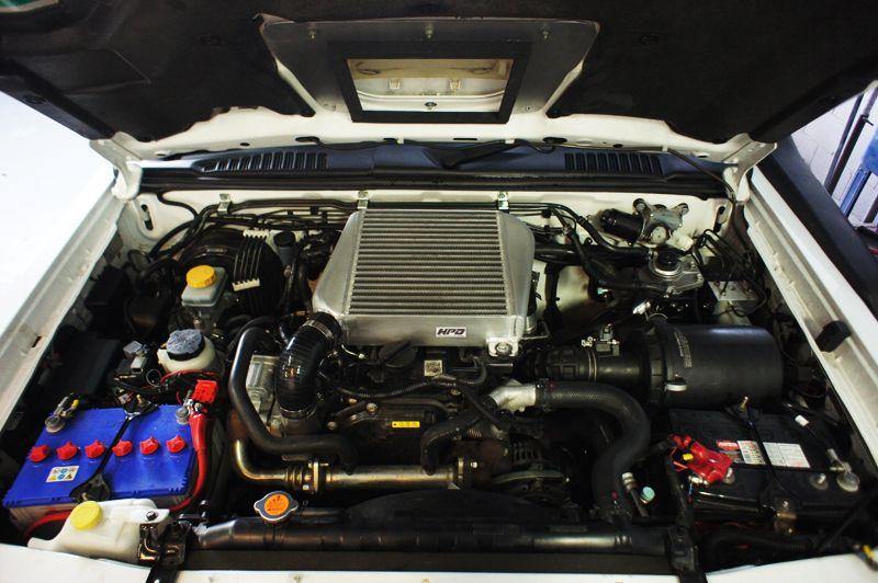 HPD D22 Navara 2.5LT Top Mount Intercooler Kit - Trundles Automotive