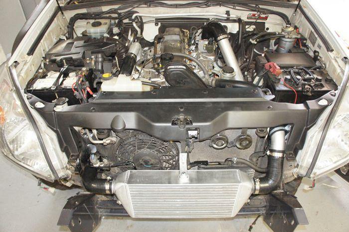 HPD 120 Series Prado 1KZ-TE Front Mount Intercooler Kit - Trundles Automotive