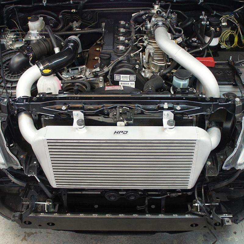 HPD KUN26 Hilux D4D Front Mount Intercooler Kit - Series 2 - Trundles Automotive