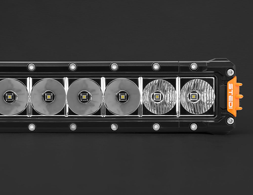36956 | STEDI ST3301 PRO 18.6" 12 LED Single Row Light Bar