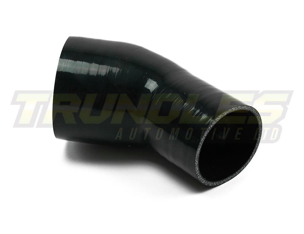 3"-4" 45 Degree Silicone Reducer Joiner - Black