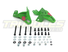 Trundles Heavy Duty Green Tow Point (Pair) to suit Ford Ranger / Mazda BT-50 Series I 2007-2011