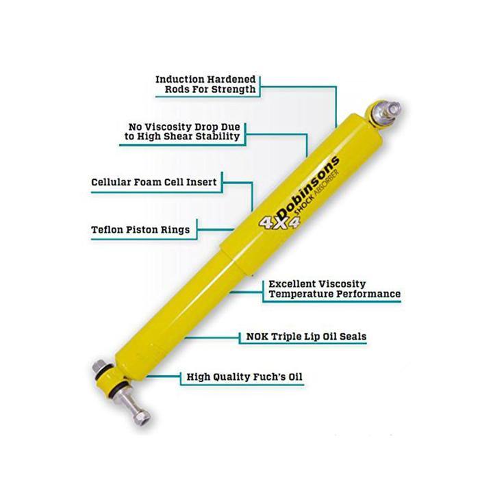 Dobinsons Steering Damper for Y60 Patrol / Safari - Trundles Automotive