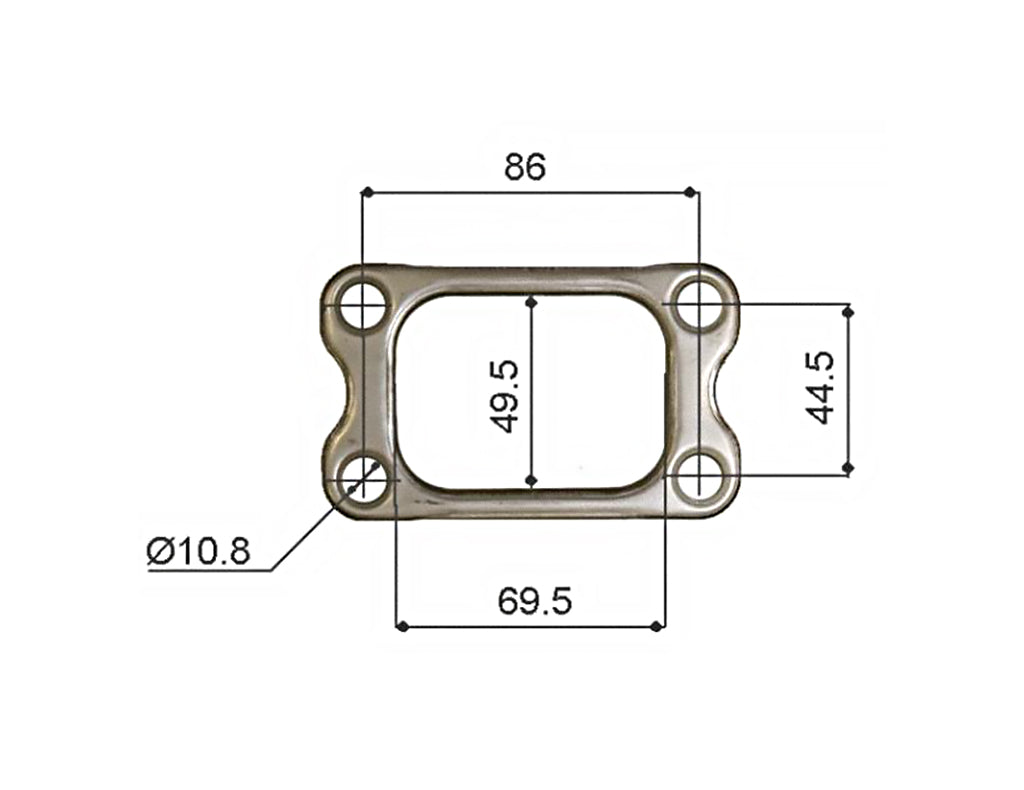 Permaseal MLS-R T3 Inlet Gasket