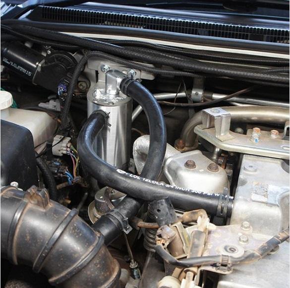 HPD Catch Can - Mitsubishi Pajero NX (Suits Snorkel) - Trundles Automotive