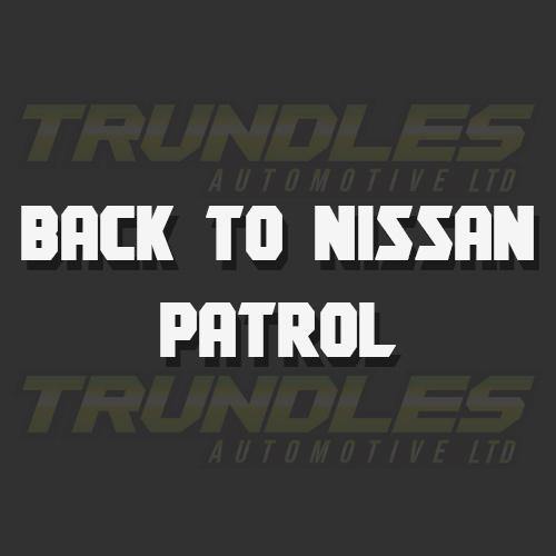 Back to Patrol/Safari - Trundles Automotive