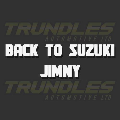Back to Jimny - Trundles Automotive