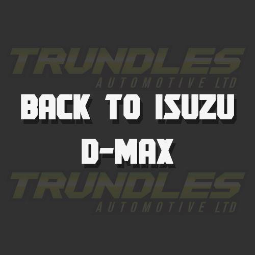 Back to Dmax - Trundles Automotive