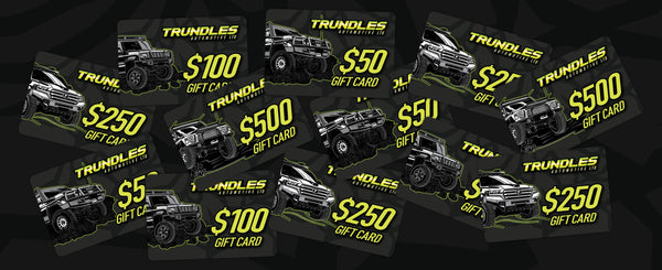 Trundles Gift Cards - Trundles Automotive