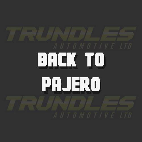Back to Pajero - Trundles Automotive