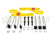 Trundles Heavy Duty Yellow Tow Point (Pair) to suit Toyota Landcruiser Prado 150 Series & FJ Cruiser 2006-Onwards