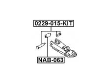 FEBEST Camber Adjustment Bolt Kit