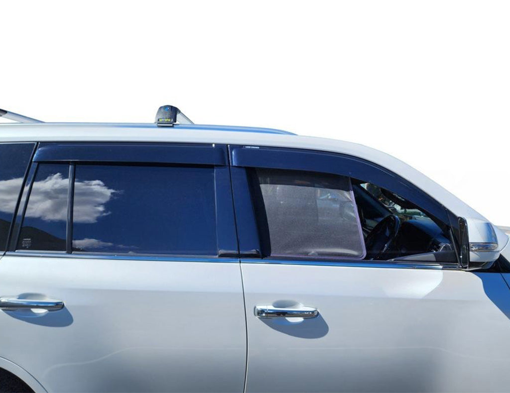 Airplex Slim Dark Tint Weathershield/Monsoon Kit to suit Toyota Landcruiser 200 Series 2007-2022