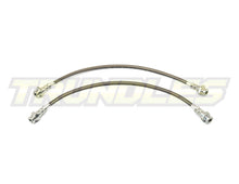 Trundles Extended Braided Brake Hose Kit to suit Isuzu MU-X 2012-2020