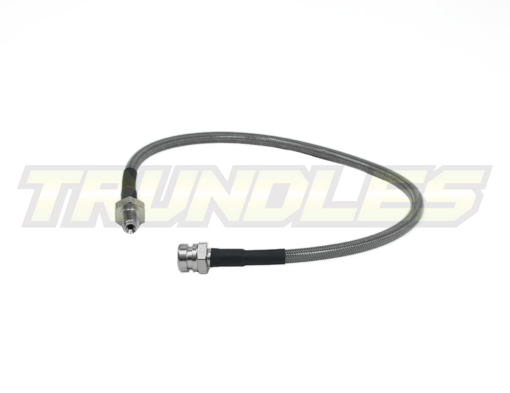 Rear Extended Braided Brake Hose (NON-ABS) to suit Toyota Landcruiser 80 Series 1990-1998
