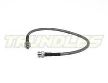 Rear Extended Braided Brake Hose (NON-ABS) to suit Toyota Landcruiser 80 Series 1990-1998