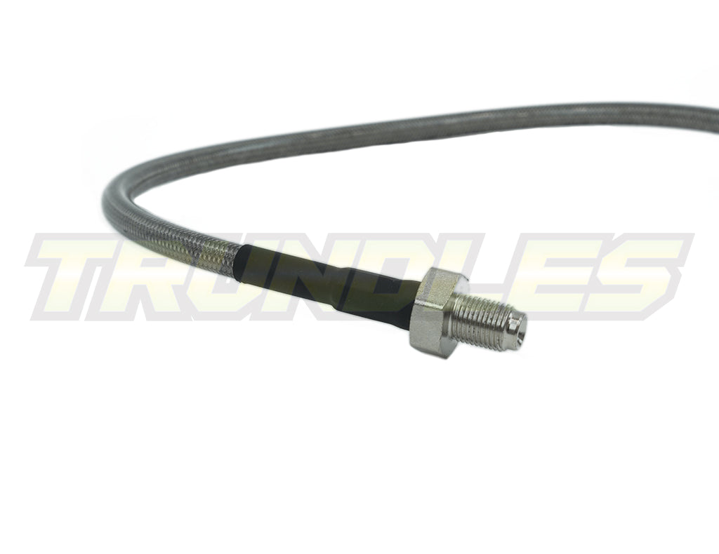 Rear Extended Braided Brake Hose (NON-ABS) to suit Toyota Landcruiser 80 Series 1990-1998