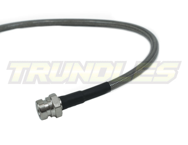 Rear Extended Braided Brake Hose (NON-ABS) to suit Toyota Landcruiser 80 Series 1990-1998