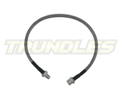 Rear Extended Braided Brake Hose (NON-ABS) to suit Toyota Landcruiser 80 Series 1990-1998