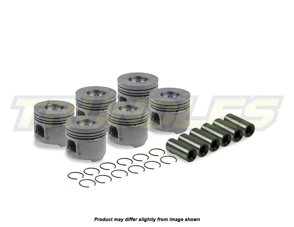 Genuine Toyota Piston Kit (Set of 6 - Grade 2) to suit Toyota 1HD Engines