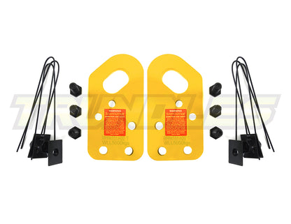 Trundles Heavy Duty Yellow Tow Point to suit Nissan Patrol Y60/Y61 1987-2023