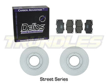 Delios Rear Brake Upgrade Kit to suit Dodge Ram 1500 2019-Onwards