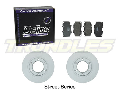 02919 | Delios Front Brake Upgrade Kit to suit Toyota Landcruiser 80 Series 1990-1998