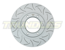 Delios Rear Brake Rotor to suit Ford F150 2010-2022 (PAIR) Promek (Slotted Rotor)