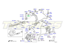 Genuine Injection Pipe (No.1) to suit Toyota 1KDFTV/2KDFTV Engines