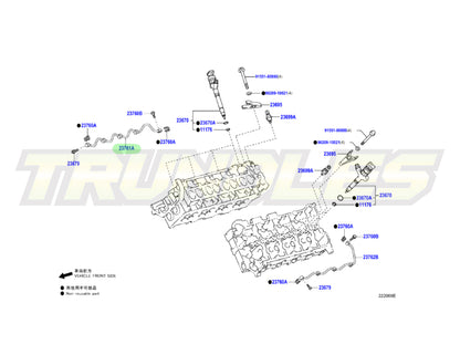 Genuine Nozzle Pipe to suit Toyota VDJ Engines